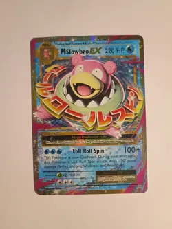 Pokemon TCG M Slowbro EX Mega XY Evolutions Ultra Rare Holo Card 27/108 2016 - Image 1