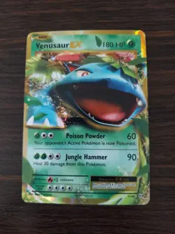 Venusaur EX - Evolutions 1/108 Full Art Ultra Rare XY Pokemon - NM/MINT - Image 1