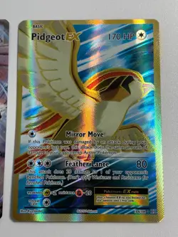 (2) POKEMON XY EVOLUTIONS PIDGEOT EX 104/108 FULL ART & 64/108 PIDGEOT EX - Image 2