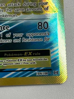 (2) POKEMON XY EVOLUTIONS PIDGEOT EX 104/108 FULL ART & 64/108 PIDGEOT EX - Image 5