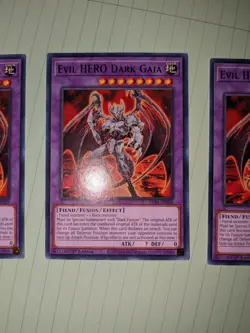 Yugioh! Evil HERO Dark Gaia - LDS3-EN029 - Common - 1st Edition NM-3 sold sep - Image 3