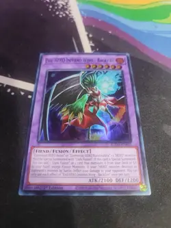 Yugioh! Evil HERO Inferno Wing - Backfire - SUDA-EN032 - Super Rare - 1st Editio - Image 1