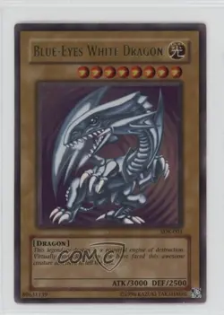 Blue-Eyes White Dragon Unlimited YuGiOh Starter Deck Kaiba #SDK-001 2002 - Image 1