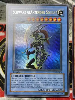 Yu-Gi-Oh! 7x 1. Edition (1st) Ultra Rare Schwarz G. Soldat SYE, SKE, SRL, AST - Image 3