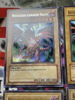 Yu-Gi-Oh! 4x Rotaugiger B. Drache/Red-Eyes B. Dragon PCJ BNZ DB1 Ultra Secret - Image 2