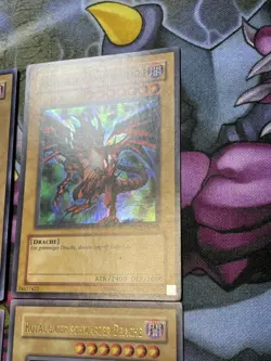 Yu-Gi-Oh! 4x Rotaugiger B. Drache/Red-Eyes B. Dragon PCJ BNZ DB1 Ultra Secret - Image 5
