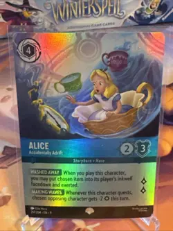 Alice- Accidentally Adrift Fabled-Epic 217/204. Disney Lorcana - Image 2