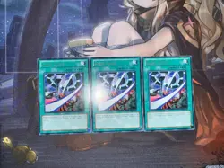 3x (M/NM) - Saber Slash - TU03-EN011 - Rare - Unlimited YuGiOh - Image 1