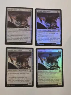 4x Voyager Quickwelder - Foil - Aetherdrift - Near Mint - MTG - Image 1