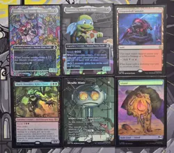 Teenage Mutant Ninja Turtles MTG Lot Of X6 Rare TMNT & *FOILS* - NM/M - Image 1