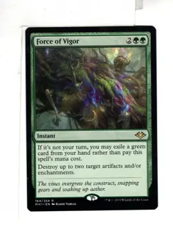 MTG SkeenAB Force of Vigor from Modern Horizons. NM. - Image 1