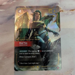 Riftbound Kai'sa Survivor Alternate Art ENGLISH 039a/298 Near Mint - Image 1