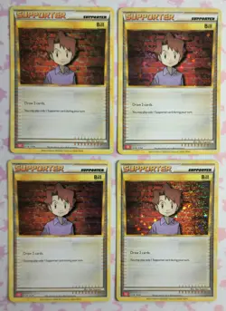 Pokemon - Bill x4 - (CLC) 018/034 - Trading Card Game Classic - NM - Image 1