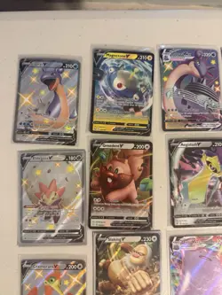 Pokemon Card Lot 23 Cards V, And VMAX - Image 2