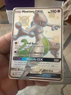 Pokemon TCG Mewtwo GX SV59/SV94 Holo Full Art Shiny Rare Hidden Fates Nm/M - Image 1