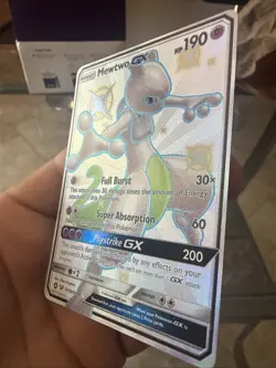 Pokemon TCG Mewtwo GX SV59/SV94 Holo Full Art Shiny Rare Hidden Fates Nm/M - Image 2