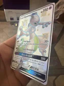 Pokemon TCG Mewtwo GX SV59/SV94 Holo Full Art Shiny Rare Hidden Fates Nm/M - Image 4