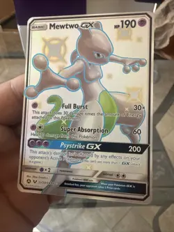 Pokemon TCG Mewtwo GX SV59/SV94 Holo Full Art Shiny Rare Hidden Fates Nm/M - Image 5