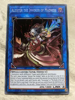 Yugioh - Aleister the Invoker of Madness - SHVA-EN020 - Secret Rare 1st Edition - Image 1