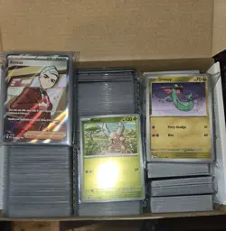 Pokemon Prismatic Evolutions 5lbs Bulk Lot, EX/Pokeballs/Reverses/Holo/Commons - Image 2