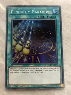 Yugioh - Pendulum Paradox - MP18-EN209 - Secret Rare 1st Edition - Image 1