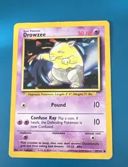 Drowzee – Base Set (1999) – 49/102 – Pokemon Card – WOTC - Image 1