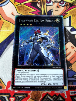 Evilswarm Exciton Knight ra04-en212 (NEW) Platinum-Secret Yu-Gi-Oh - Image 1