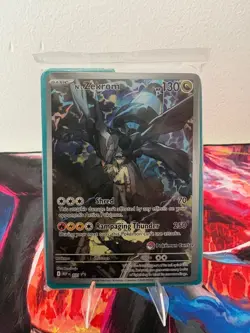 MEP-031 N's Zekrom - Mega Evolution Pokemon Center Stamped Promo SEALED NM - Image 1