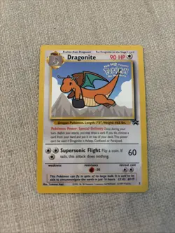 Pokemon Vintage Promo Dragonite #5 Kid’s WB Rare WotC 2000 MP Not Graded - Image 1