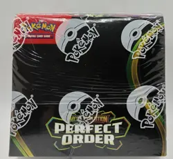 Pokemon TCG - Mega Evolution Perfect Order Booster Box Factory Sealed - Image 1