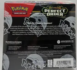 Pokemon TCG - Mega Evolution Perfect Order Booster Box Factory Sealed - Image 2
