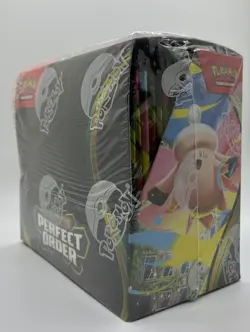 Pokemon TCG - Mega Evolution Perfect Order Booster Box Factory Sealed - Image 3