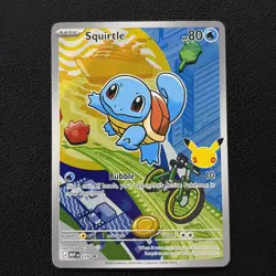 Squirtle MEP 039 39 (Black Star Promo) Mega Evolution Near Mint Pokemon w/bonus - Image 2