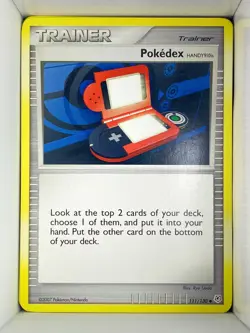Pokedex HANDY910is 111/130, Diamond & Pearl, English, Pokemon - Image 1