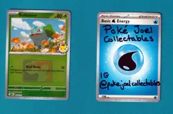 Bulbasaur Pokemon Day 2026 Stamped Play! League Promo 001/132 Mega Evolution Mas - Image 3
