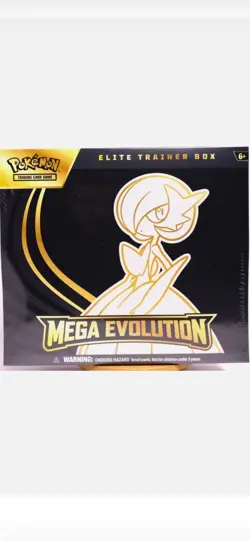 Pokemon ETB Mega Evolution Gardevoir Artwork Factory Sealed - Image 1