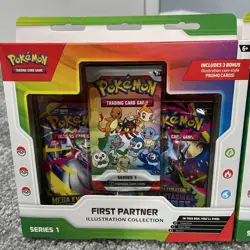 Pokemon TCG First Partner Illustration Collection Box Series 1 (Lot of 2) - New - Image 2