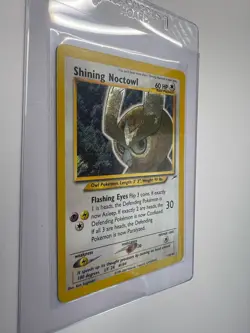 Pokemon TCG Shining Noctowl 110/105 Unlimited Holo 2000 Neo Destiny (LP++)🔥 - Image 4