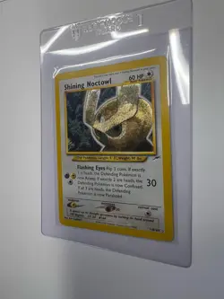 Pokemon TCG Shining Noctowl 110/105 Unlimited Holo 2000 Neo Destiny (LP++)🔥 - Image 5