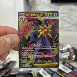 Mega Starmie Ex 102/088 - Ultra Rare - Perfect Order - Pokemon TCG - Image 1