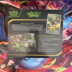 Pokemon Perfect Order Pokemon Center Exclusive Elite Trainer Box ETB New Sealed - Image 2