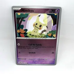 Mimikyu 042/094 Common Reverse Holo ME02: Phantasmal Flames Pokemon TCG - Image 1