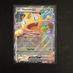 Pokemon Meowth ex 062/088 Me03: Perfect Order Holo NM/M - Image 1
