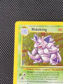 Pokemon Vintage Holo Nidoking Base Set 11/102 Wizards Of The Coast 1999 Tcg - Image 2