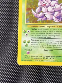 Pokemon Vintage Holo Nidoking Base Set 11/102 Wizards Of The Coast 1999 Tcg - Image 5