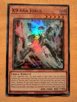 Yu-Gi-Oh ! K9-66A Jokul (UTR) OP29-EN001 Foil Ultimate Rare OTS Pack 29 NM+ Card - Image 1