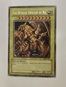 Yu-Gi-Oh - The Winged Dragon of Ra - DOD-001 Parallel Secret Rare NM - Image 1