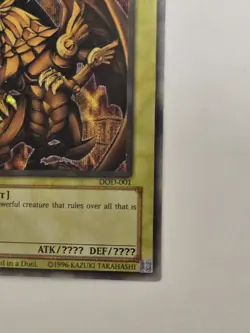 Yu-Gi-Oh - The Winged Dragon of Ra - DOD-001 Parallel Secret Rare NM - Image 5