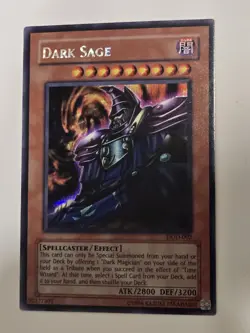 Dark Sage DOD-002 Prismatic Secret Rare Dawn of Destiny Yu-Gi-Oh! NM - Image 2