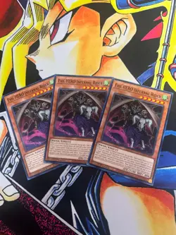 Evil HERO Infernal Rider - SUDA-EN003 - 1st Edition - NM - Common - Yugioh - Image 1